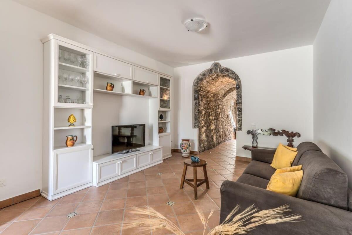 Villa Mimosa Rustic Elegance Views & Pool Massa Lubrense Exterior photo