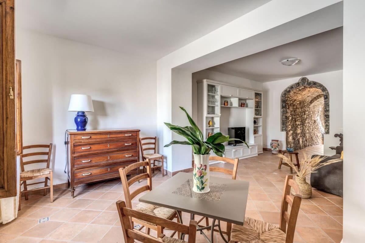 Villa Mimosa Rustic Elegance Views & Pool Massa Lubrense Exterior photo