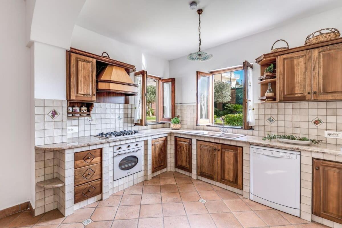 Villa Mimosa Rustic Elegance Views & Pool Massa Lubrense Exterior photo