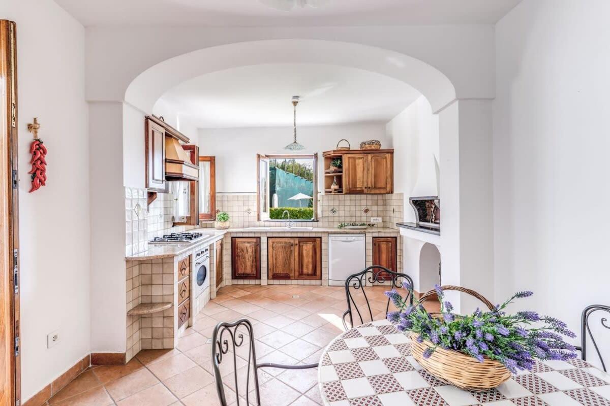Villa Mimosa Rustic Elegance Views & Pool Massa Lubrense Exterior photo