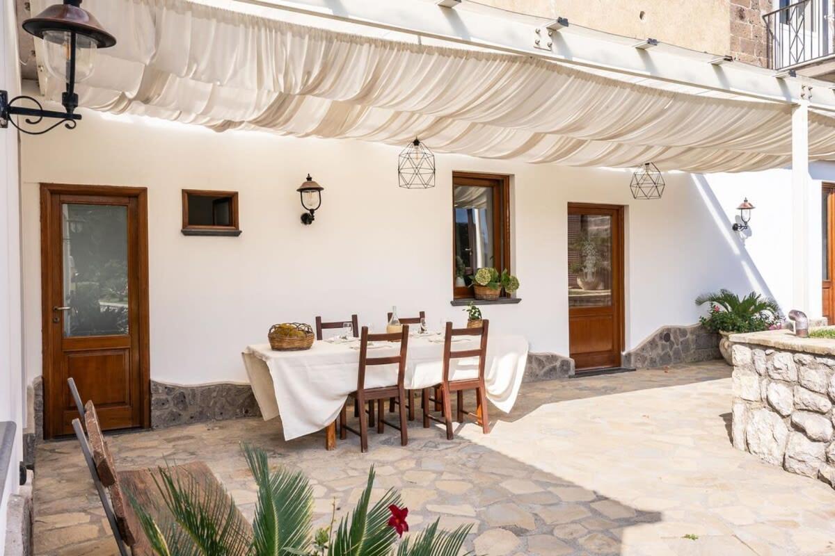 Villa Mimosa Rustic Elegance Views & Pool Massa Lubrense Exterior photo