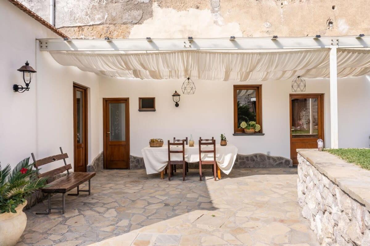 Villa Mimosa Rustic Elegance Views & Pool Massa Lubrense Exterior photo