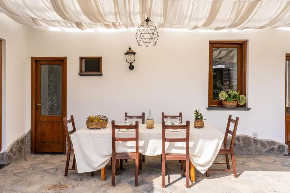 Villa Mimosa Rustic Elegance Views & Pool Massa Lubrense Exterior photo