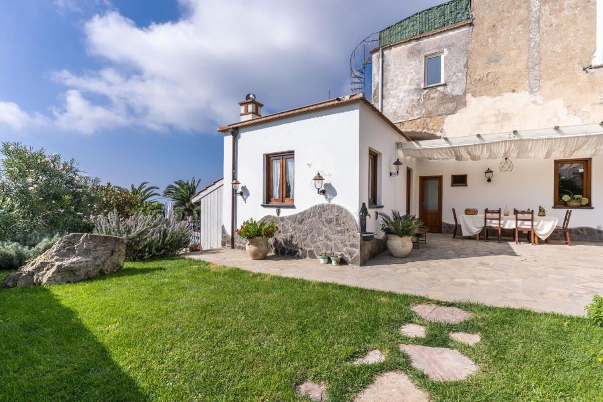 Villa Mimosa Rustic Elegance Views & Pool Massa Lubrense Exterior photo